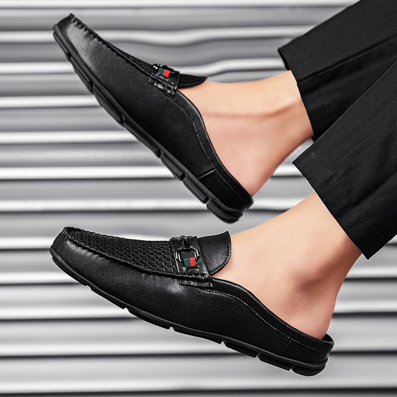 Модный Роскошный Бренд Мужские Лоферы Слипоны Натуральная Кожа Летняя Повседневная Обувь Модные Полуботинки Для Мужчин Удобная Обувь для Вождения Мокасины