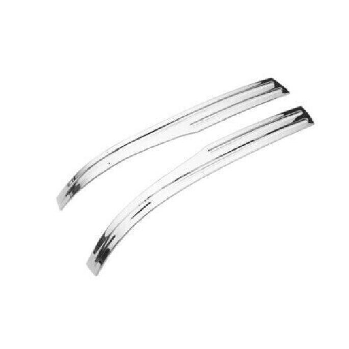 Silver Rear View Side Door Mirror Strip Trim - For Toyota Corolla Cross