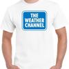 Смешная футболка фаната с пародией на The Weather Channel