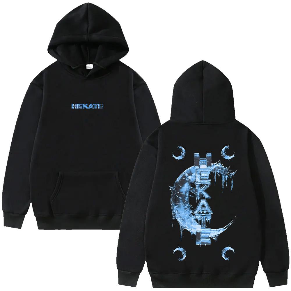 Sara Landry Hekate Ice Sweatshirts Fashion Graphic Casual Clothing Harajuku Retro Aesthetic Hoodies