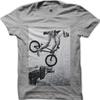 Хлопковая футболка Star Wars Штурмовик BMX трюки Крайслер-билдинг Гаргулья 9778