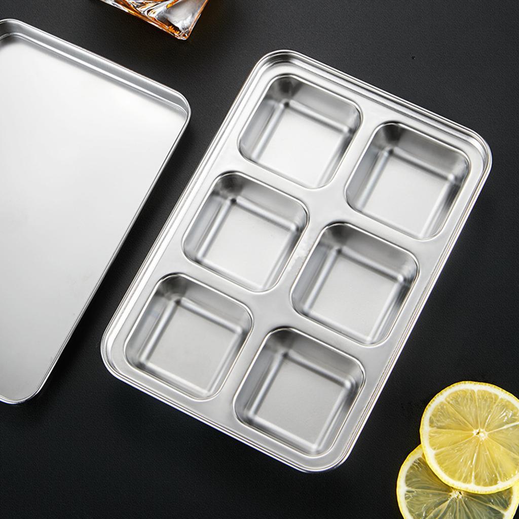 304 Stainless Steels Ice Cubes Tray For Cocktails Ice Molds Easy Releases Reusable Freezer Safe Dishwasher Friendly