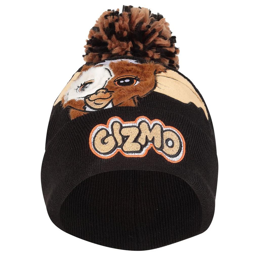 Gremlins Унисекс Взрослая Шапка-бини с помпоном из искусственного меха Гизмо