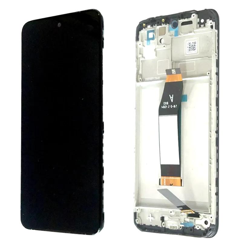 LCD Display + Touchscreen Xiaomi REDMI 10 PRIME, REDMI 10 (21061119DG, 21061119AG) (Regenerated) Black Frame