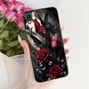 Black Cover For Asus ZenFone Live L2 Case ZA550KL Cute Cat Fashion Butterfly Funny 2D Painted Casing For Asus ZenFone L2 Live