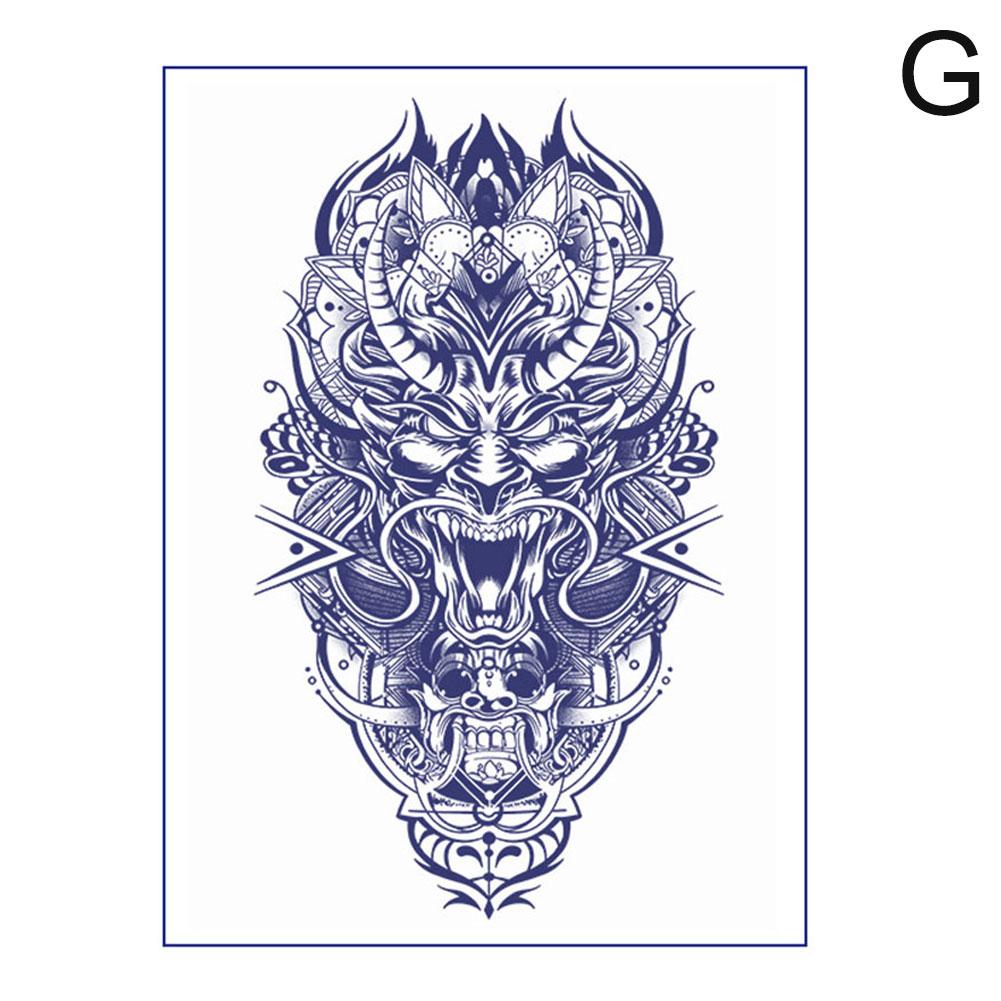 Сок травяной татуировки пластырь наполовину постоянный стирка не может удалить его водонепроницаемый и не отражающий рука сакуры кои рыба самец