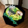 1PC Warner Rick Morty Automatic Open/Close Umbrella with Windproof, 105-Rib Sturdy Canopy, Durable Ribs1322A