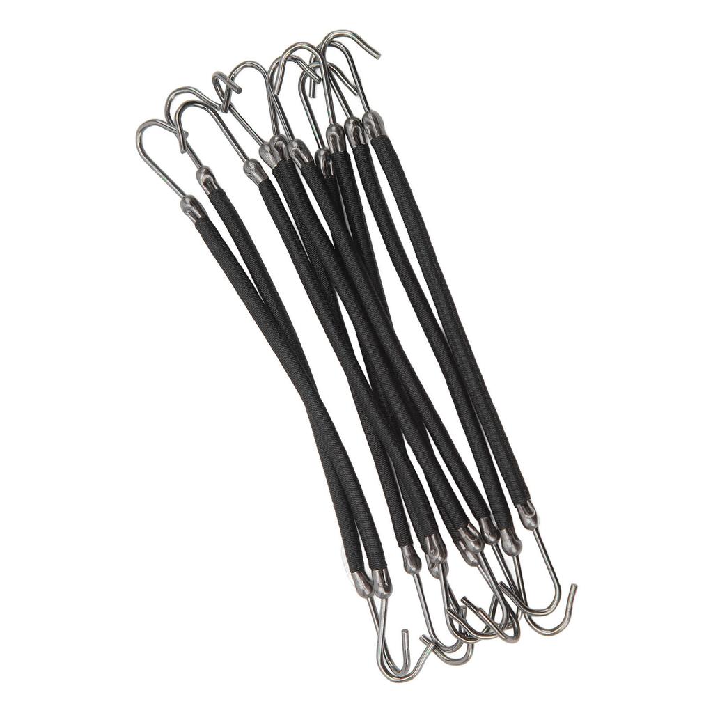 10pcs Ponytail Holder Hook Women Girls Flexible Elastic Hair Band Hook Styling Tool for Dating