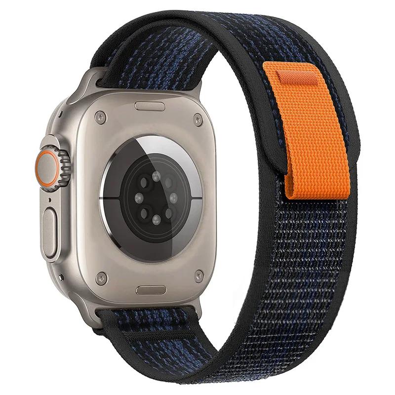 Ремешок Trail Loop Для Apple Watch ultra 3 2 ремешка 49мм 40мм 44мм 46мм 45мм 41мм 42мм correa Браслет iWatch Series 10 9 8 7 SE 11