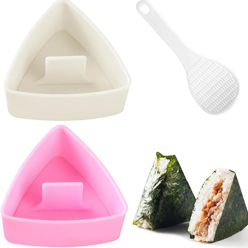 Large Triangular Onigiri Mold - Creative Bento Rice Shape Pressing Box for Cute Cartoon Baby Sushi