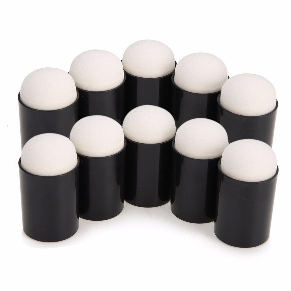 3/5/10 шт., чехол для губки для пальцев, пена для нанесения краски, чернила для штамповки, карандаш Reborn, сделай сам, ремесло