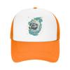Laika Dog Sputnik Space Dog Space Travel USSR CCCP Mesh Baseball Cap Unisex HipHop Sun Hats  Hat Breathable Summer Trucker Caps