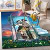 Последний анимированный ковер Suzume Anime 3D печать декоративный коврик для детей и девочек гостиная спальня диван коврик
