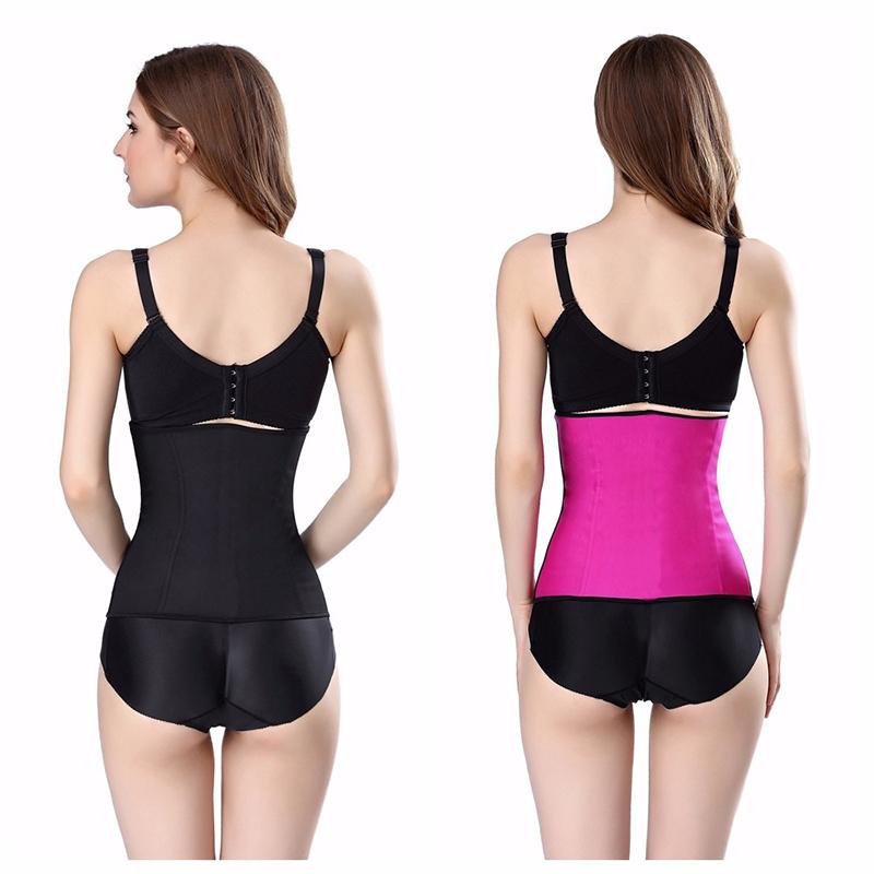 Women Waist Training Bustiers Trimmer Slimmer Steel Bone Waist Cincher Corset Modeling Strap Body Shaper Underbust Shapewear
