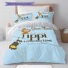 Pippi Longstocking Custom Name Pattern Bedding,Quilt Set Quilt Cover Pillowcase Home Birthday Gift(1 * duvet cover + 2 * pillowcase, without core)