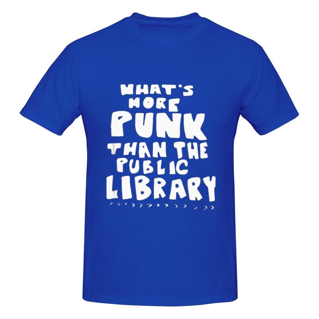 What U2019smorepunkthanthepubliclibrary Librarian Outdoor Tshirt Casual Youthful Feeling Print Does Not Fade Basic Tee