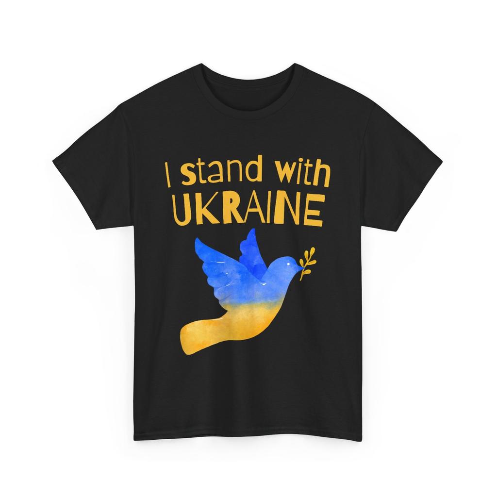 Футболка Украина, Я с Украиной Сине-желтая Птица Женская Мужская Футболка Мира