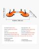 VEVOR Seamless Seam Setter, 2 Packs Granite Seam Setter with 5 in Vacuum Suction Cups, Seam Joiner for Seam Joining & Leveling