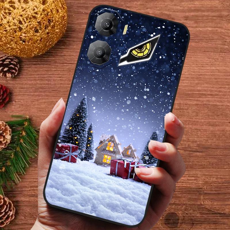 Рождественская Расписная Крышка Для ZTE Nubia Neo 3 4G Neo3 GT 5G Чехол Силиконовый Мягкий Fundas Чехол Для Телефона Для Nubia Neo 3 3GT Capa NEO3