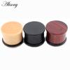 Alisouy 2PCS цилиндрические серьги-заглушки из натурального дерева для ушей, серьги-туннели, растяжители, расширители, спираль для пирсинга, украшения для тела