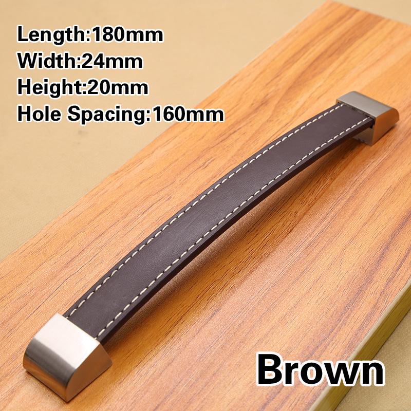 1 шт. кожаная дверная ручка кухонный комод шкаф ящик ручка винтажная для мебельной фурнитуры фурнитура