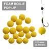 15x Carp Fishing Accessories 12mm/14mm Pop Up Foam Boilies Baits Lures For Carp Rig Chod Zig Rig Method Feeder Fishing Tackle