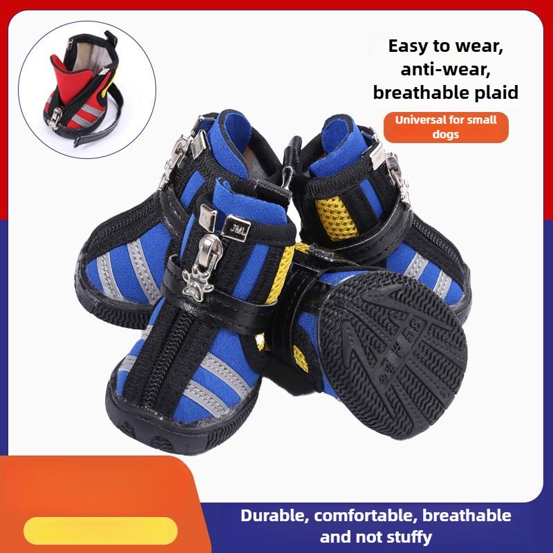 Классическая обувь для домашних животных в помещении, удобная обувь для бега с аквалангом из ткани для собак, обувь для собак
