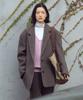 CITTA Essential Wool Blended Deep V-Neck Knit_Ctk253(Lavender)