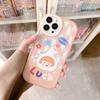 Zhitai Cartoon Big Eyes Phone Case for iPhone 13/14/15 XR 678Plus