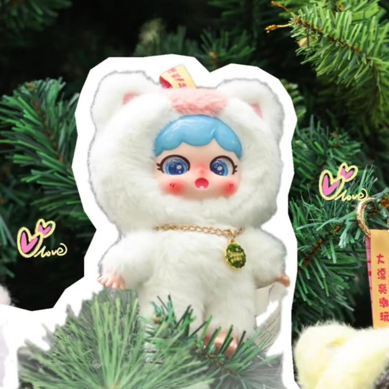 Instock Genuine Baby Three Joymiya Sweet Tooth Peekaboo Series Blind Box Mystery Box Cute Doll Anime Figure Bag Pendant Gift