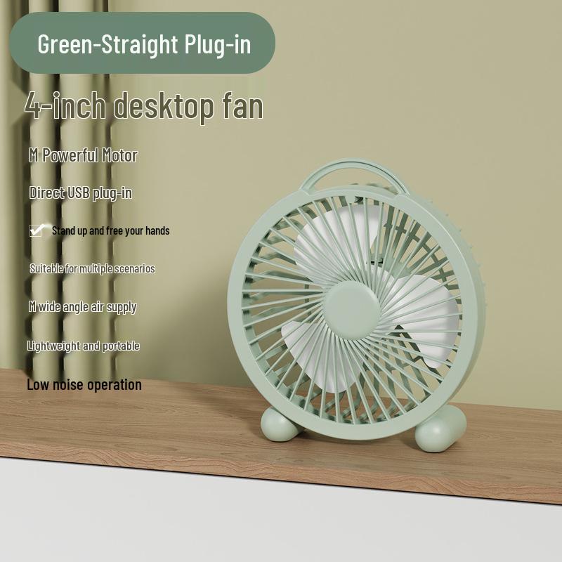 Mini USB Desktop Fan for Office, Bedroom, and Dorm