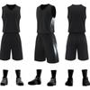 Unisex Basketball Practice Jersey Set With Custom Print - Breathable Mesh Training Vest Men Women