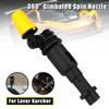 Trigger Guns Turbo Car Wash Tool Cleaner Spray Nozzle Car Washer Nozzle Gimbaled Spin Nozzle
