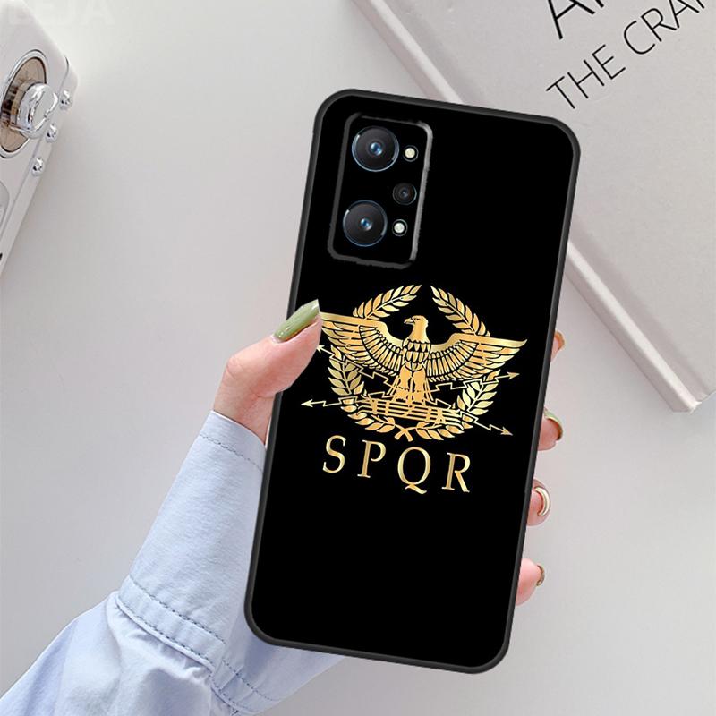 SPQR Римская Императорская Легион Для Realme 10 11 Pro Plus GT Neo 5 2T C21Y C30 C31 C33 C35 C55 OnePlus Nord CE 2 3 Lite Чехол