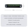 DQQ3   Авто Стайлинг Временная Парковочная Карта Карточка с Номером Телефона Для Mercedes Benz B/C/E/S Класса A Класса C200L GLC GLE CLA аксессуары
