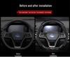3D тисненая кожаная оплетка на руль для BYD: Династии Цинь, Хань, Тан, Сун, Юань, e2, Разрушитель, Модели Дельфин