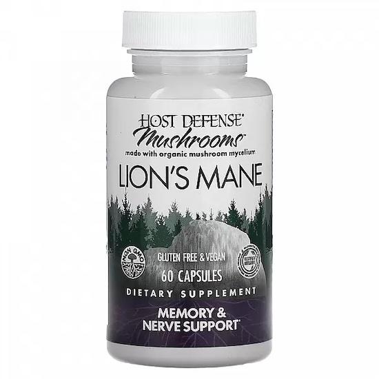 Fungi Perfecti Host Defense - грибы, ежовик гребенчатый.