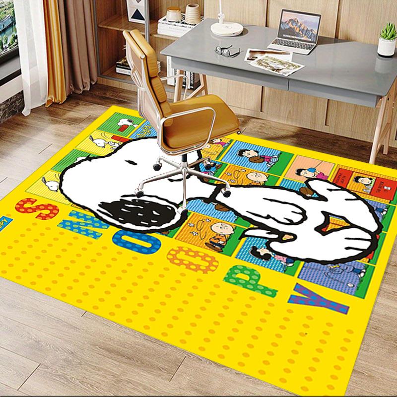 1pc Peanuts Band Performance Carpet for Playroom Bedroom Living Room Sofa Home Decor,kids Game Area Rug Non-slip Floor Mat Y7308