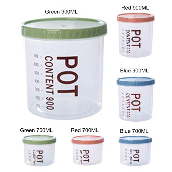 700/900ml Round Shaped Storage Tank Non-Slip Premium Milk Powder Storage Tank