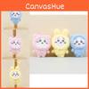 Adorable Plush Keychain Cute Cartoon Doll Soft Stuffed Animal Bag Charm