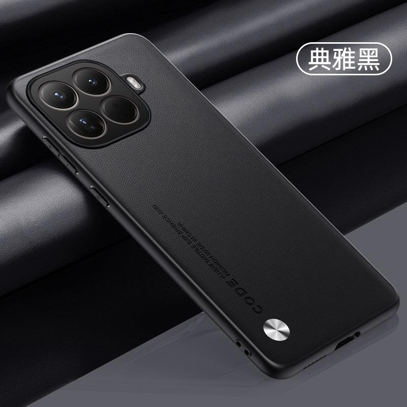PU Leather Shockproof Case For XIAOMI 17T Pro Soft TPU Matte Carbon Fiber Phone Bakc Cover For XIAOMI 17T 17TPro Bumper Shell