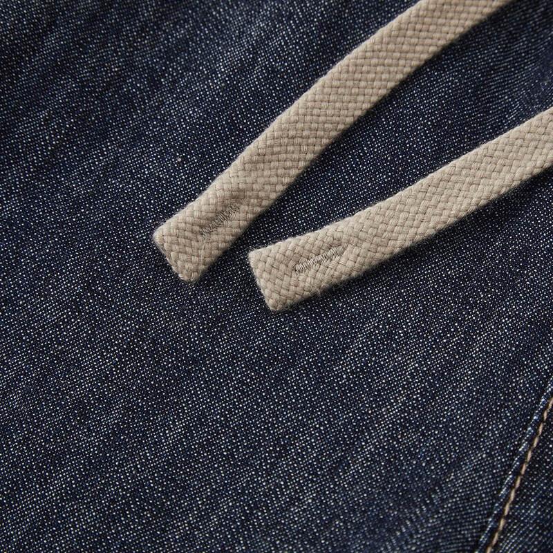 Мужские джинсы Semir с широкими штанинами, из чистого хлопка, на кулиске