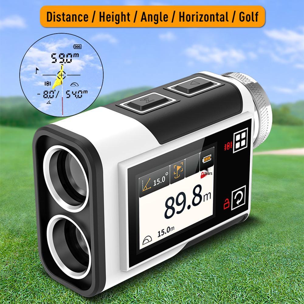 Cross-border New Laser Rangefinder Golf Telescope with Touch Screen, Angle & Speed Measurement