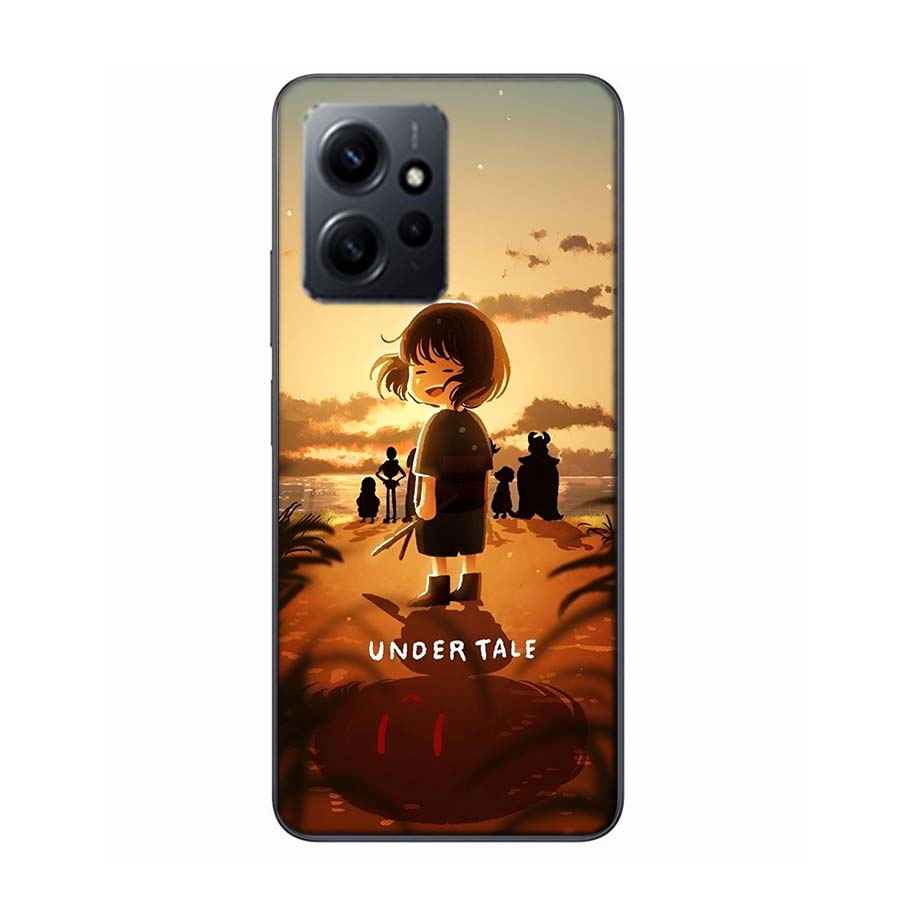 Арт главы Чехол для телефона Undertale Для Redmi Note 14 15 Pro 5G 13 12 Pro Plus 11 11T 11E 11S 10 Pro 10S 9 9S Чехол Мобильный Прозрачный ТПУ