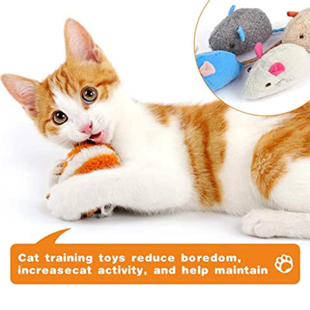 Игрушка для кошек, плюшевая мышь, игрушка для кошек, травяная мышь, устойчивая к царапинам игрушка для кошек, мятная игрушка для домашних животных