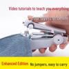 Compact Handheld Sewing Machine: Portable and Easy-to-Use for Quick Fixes and On-the-Go Tailoring.