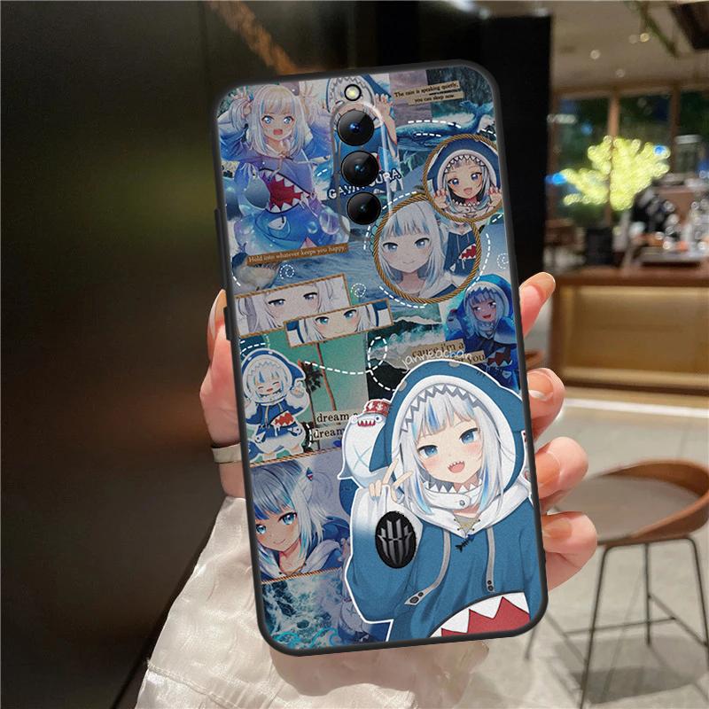 Gawr Gura Hololive Girl Case For ZTE Nubia Red Magic 8 Pro 8S Pro Plus RedMagic 9 Pro Plus 6 7 6S 7S 6R 5S 5G Cover