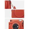 Bright Color Protective Cover PU Leather Storage Bag Case with Adjustable Strap Instant Camera