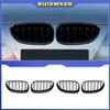 Front Bumper Kidney Grille Grill Hood Mesh Double Line For BMW E60 M5 E61 520i 545i 550i 535i 2003-2010 5 Series Refit Body Kit