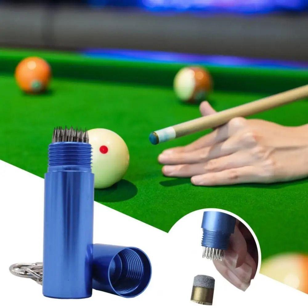 Инструмент для ремонта, корректор наконечника кия для пула, эффективный ремонтный формирователь кия, портативная игла для бильярдного кия